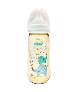 BINH SUA PPSU PLUS 330ML - VOI XANH