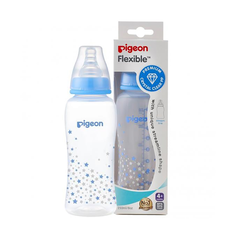Bình sữa PP Streamline 250ml (Mầu Xanh, Mầu Hồng)