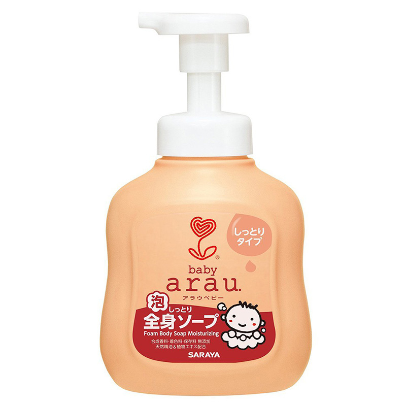 Sữa tắm dưỡng ẩm trẻ em Arau Baby chai 450ml